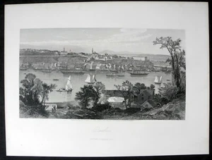 Quebec - 1874 Stahlstich - John Douglas Woodward - Bild 1 von 1