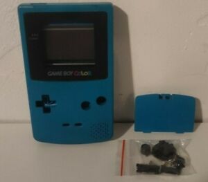 Coque original nintendo game boy color turquoise shell cgb-001 pieces detaché