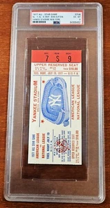 1977 MLB All Star Game Yankee Stadium Ticket Stub - PSA 6!! - Picture 1 of 3