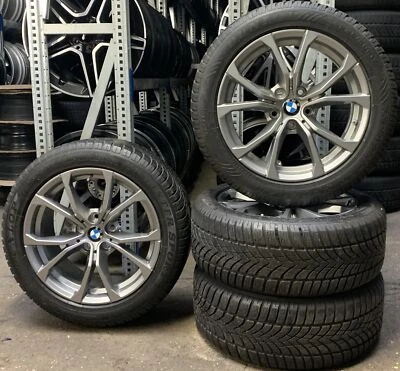 4 Orig BMW Winterräder Styling 776 225/50 R17 98V M+S 3er G20 G21 6883518 738 - Bild 1 von 4