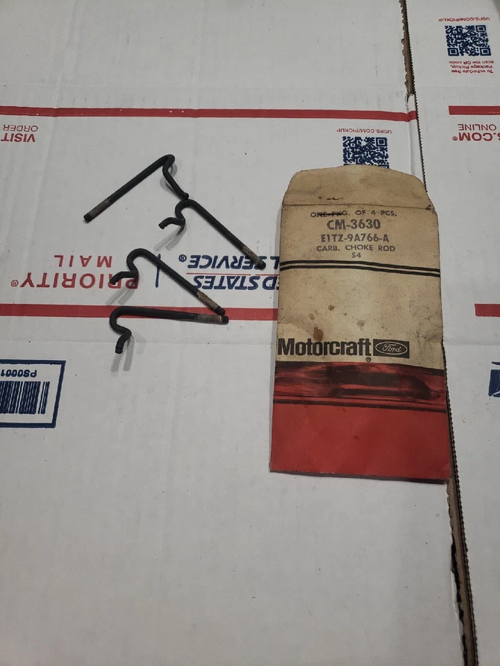 Barra estranguladora de carburador Motorcraft CM3630 para Ford F100-F350 1980-1996 - paquete de 4 Foto 1 de 1