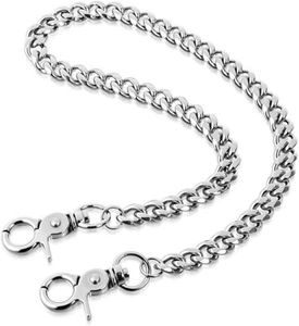 Pants Chain Jeans Chain for Men Women Goth Biker Chain Heavy Duty Metal Punk Wal - Picture 1 of 5