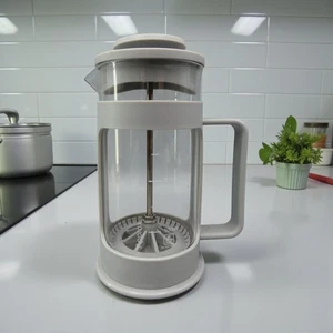 French Press Kaffeemaschine Cafetière 0,35l (12oz) - Grau - Sehr guter Zustand - Bild 1 von 8