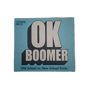 Pressman Toy OK Boomer: Old School Vs New School Trivia Game Goliath - Picture 1 of 3