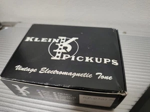 Klein Pastillas S-7 Eric Johnson Stratocaster Juego de 3 Pergamino Enrollado a Mano EE. UU. - Imagen 1 de 6