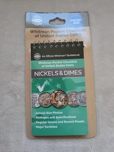 Whitman Pocket Checklist of USA Coins: Nickels & Dimes (Pocket Size) - Picture 1 of 5