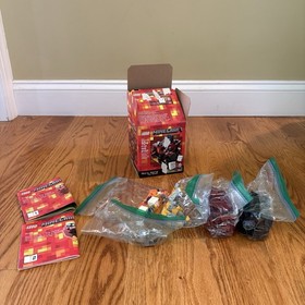 Minecraft LEGO Nether (21106) 98% Complete with Instructions and Shown Minifigs 