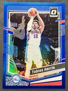 Tobias Harris 2023-24 Donruss Optic #136 Blue #/49 Philadelphia 76ers - Picture 1 of 3