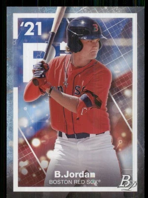 2021 Bowman Platinum Precious Elements #PE3 Blaze Jordan - Image 1 of 2