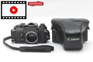 Spätes Modell [NEUWERTIG++ mit Tasche] Canon F-1 analoge Spiegelreflexkamera schwarzes Gehäuse aus Japan - Bild 1 von 24