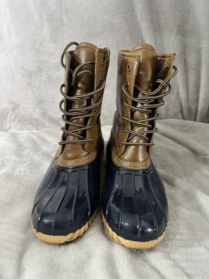 Sporto Ariel Duck Boots Women’s 7.5M Tan Black Waterproof Winter Boots - Image 1 of 4