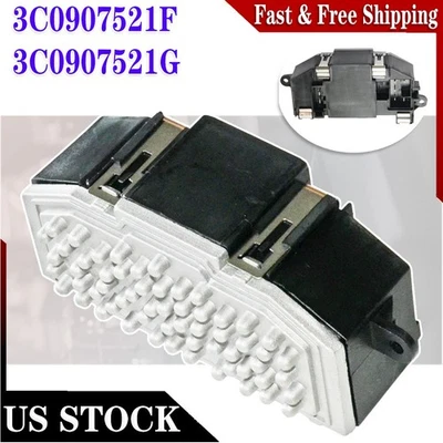A/C Blower Motor Resistor For VW GTI Jetta Passat Tiguan AUDI A3 Q7#3C0907521F💎 - Изображение 1 из 4