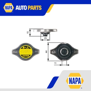 Radiator Cap fits MITSUBISHI L200 K74T 2.5D 2.8D 01 to 07 Gates MR481267 Quality - Picture 1 of 8