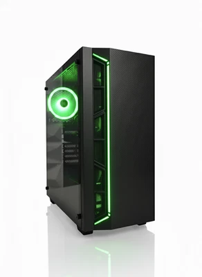 GAMING PC Windows 11 Intel i7 8 Threads 4,00GHz 32GB DDR4 RAM RTX 3050 1TB SSD - Bild 1 von 4