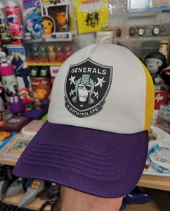 Truckermütze 2006 A Bathing Ape Bape General lila/gelb Lakers Baby Milo Vintage - Bild 1 von 8