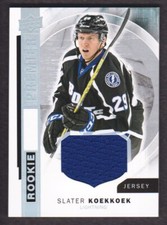 2015-16 Upper Deck Premier Hockey Rookie Jersey #R-21 Slater Koekkoek