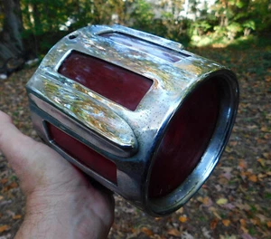 1958 Olds Oldsmobile R3A-58 Tail Light Lens & Housing part   b - Imagen 1 de 9