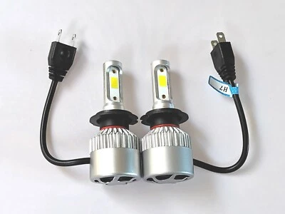 Skoda Octavia 2004 + 2x H7 Kit Voiture LED Phare Ampoules Blanc Pur 6500K - Photo 1/4