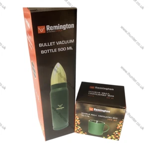 Botella de vacío Remington Bullet 500 ml y 300 ml taza (oliva) envío y devolución sin L1359 VPM - Imagen 1 de 3