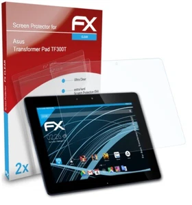 atFoliX 2x Screen Protector for Asus Transformer Pad TF300T clear - Picture 1 of 8