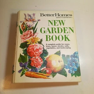 VINTAGE BETTER HOMES AND GARDENS BOOK 1968 PLANTS GARDENING LANDSCAPE FLOWERS - Picture 1 of 9