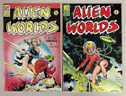 Alien Worlds #2 & 4 FN/VF to VF Dave Stevens Good Girl Art Covers Pacific Comics
