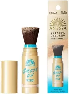 ANESSA Perfect UV Brush-On Powder SPF50+ PA++++ Waterproof Face Powder Japan New - Picture 1 of 7