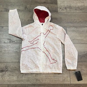 NWT Air Jordan Big Jumpman Paint Splatter Full Zip Jacket - Kids Size Large - Picture 1 of 9