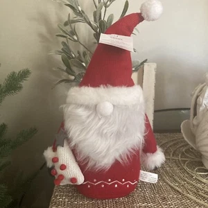 Wondershop Large 14” Red Santa with Christmas Tree GNOME New - Picture 1 of 7