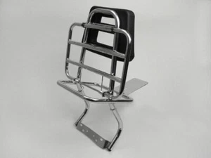 Vespa PX PE LML 2T T5 Classic Rückenlehne Gepäckträger Volvo Style Chrom 80er - Bild 1 von 10