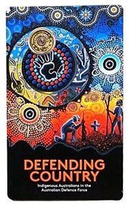 2021 Defending Country Indigenous Service Coloured $2 'C' Mintmark UNC Coin - Bild 1 von 5