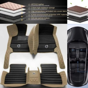 For Volvo S40 S60 S70 S80 S90 Car Floor Mats Waterproof Custom Luxury Carpets - Picture 1 of 28