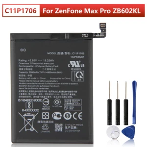 Batería Original C11P1706 Para ASUS Zenfone Max Pro M1 ZB601KL ZB602KL X00TDE  - Imagen 1 de 4