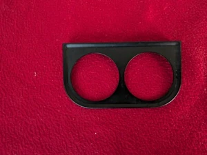 Vintage Stewart Warner Sun Auto Meter 2 1/8 inch opening 2 gauge panel TROG SCTA - Picture 1 of 3