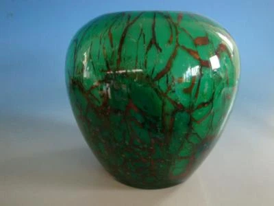 RSHK18-074: WMF Ikora Glas Lampenfuß grün 21 cm - Bild 1 von 4