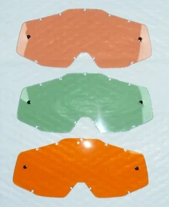 100% / FMF GOGGLE TEAR OFF LENS ANTI FOG ANTI SCRATCH TINTED BY RNR - Picture 1 of 1
