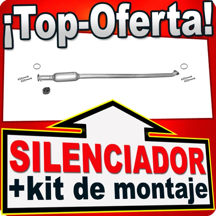 Silenciador intermedio para SUBARU JUSTY SUZUKI SWIFT 1.3 4X4 3-Pouertas 1989-04 - Imagen 1 de 1