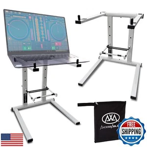 AxcessAbles Portable Folding Laptop Stand with Bag | Elevated MacBook Stand f - Picture 1 of 5