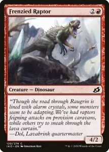 4x Frenzied Raptor - quasi nuovo - Ikoria: Lair of Behemoths SPARROW MAGIC - Foto 1 di 1