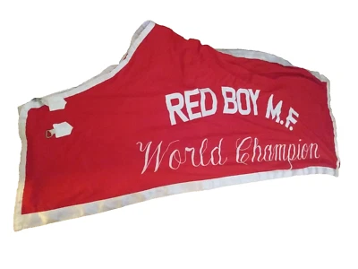RedBoy M F World Champion Red Blanket Wool Horse Racing Red Boy - Image 1 of 3