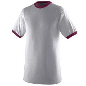 Augusta Sportswear 711 Youth-Ringer Tee Top T-Shirt - Picture 1 of 24