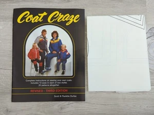 Vintage 80s Winter Coat Pattern Booklet Scott Paula Durfee 10 sizes 2 Styles - Picture 1 of 8