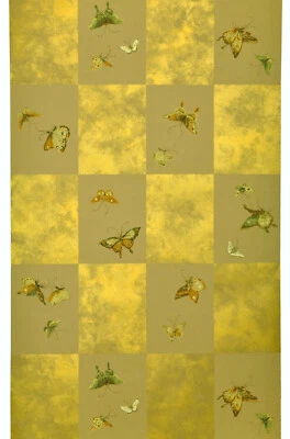 15y Brunschwig & Fils BR-69466 Gossamer Wings Tea Paper Wallcovering Wallpaper - Image 1 of 4