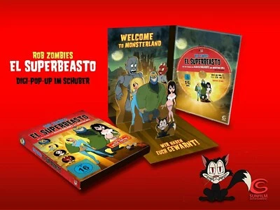 Rob Zombie Haunted World of El Superbeasto , Special Edition , UK Region , NEW - Image 1 of 3