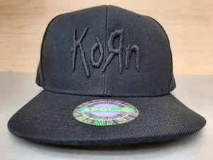 Cappello snapback Apollo USA esclusivo Korn nero stile regolabile 1901 - Foto 1 di 9