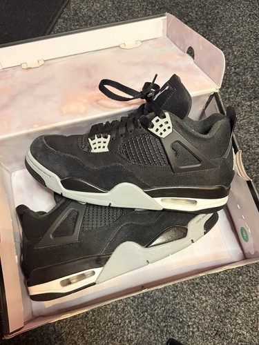 Air Jordan 4 tela nera