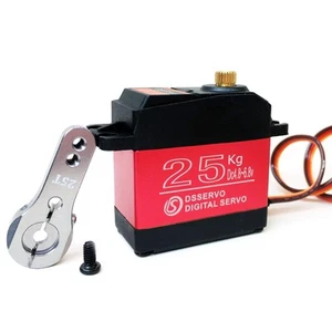 25kg RC Digital Servo Large Torque High Speed Full Metal Gear Waterproof 180 ... - Picture 1 of 7