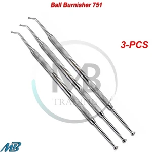 Dental Amalgam Dentistry Composite Cavity Filling Ball Burnisher Lab Instruments - Picture 1 of 5