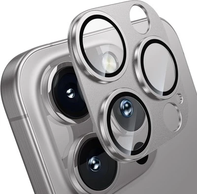 WSKEN para iPhone 16 Pro/iPhone 16 Pro Max 16 Max/16 Pro, Gris Titanio  Foto 1 de 4