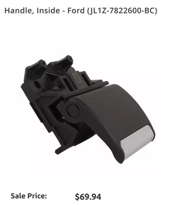 2018-2024 正品福特 Expedition 内门把手 JL1Z-7822600-BC — 第 1/4 张图片